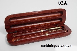 Hộp bút gỗ tại Hà Nôi, tặng kèm bút và miễn phí khắc theo yêu cầu